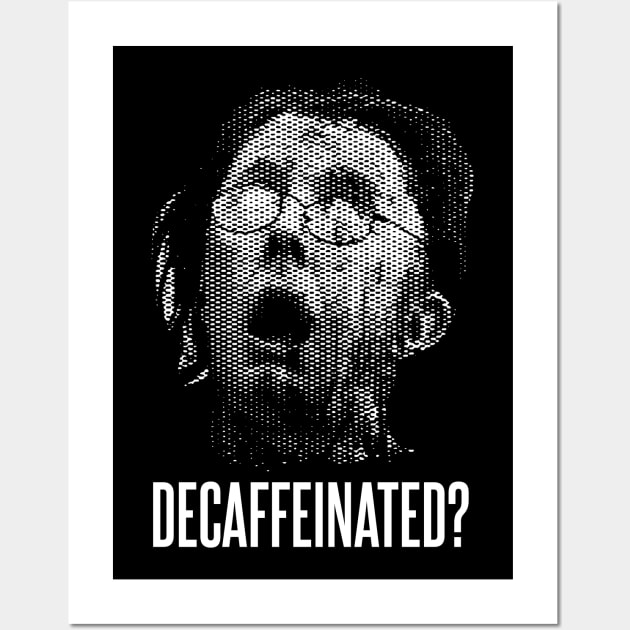 Decaffeinated Martin Blower Severed Head Wall Art by Meta Cortex